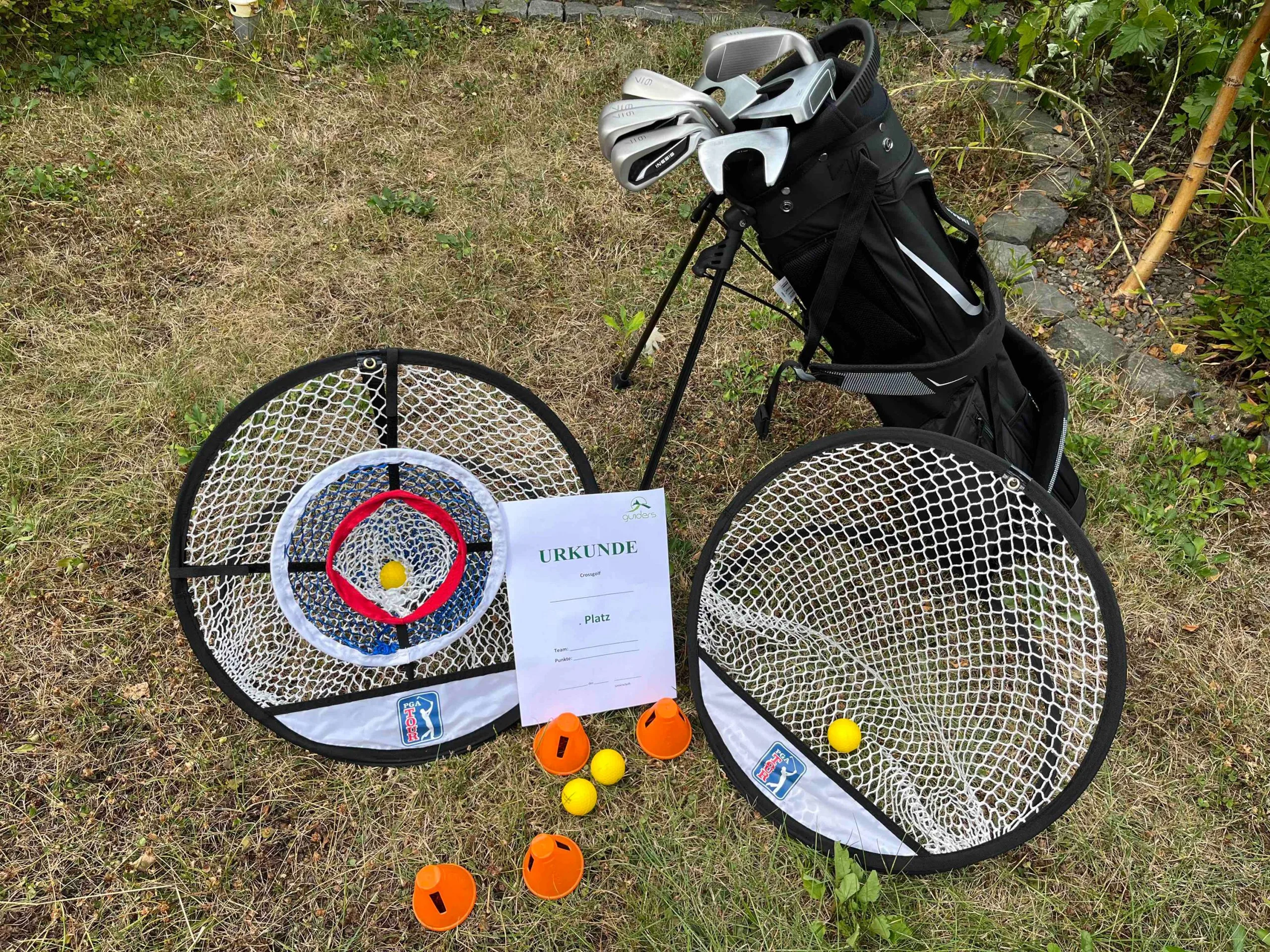 Crossgolf Set zum Selberspielen: Euer flexibles Teamevent