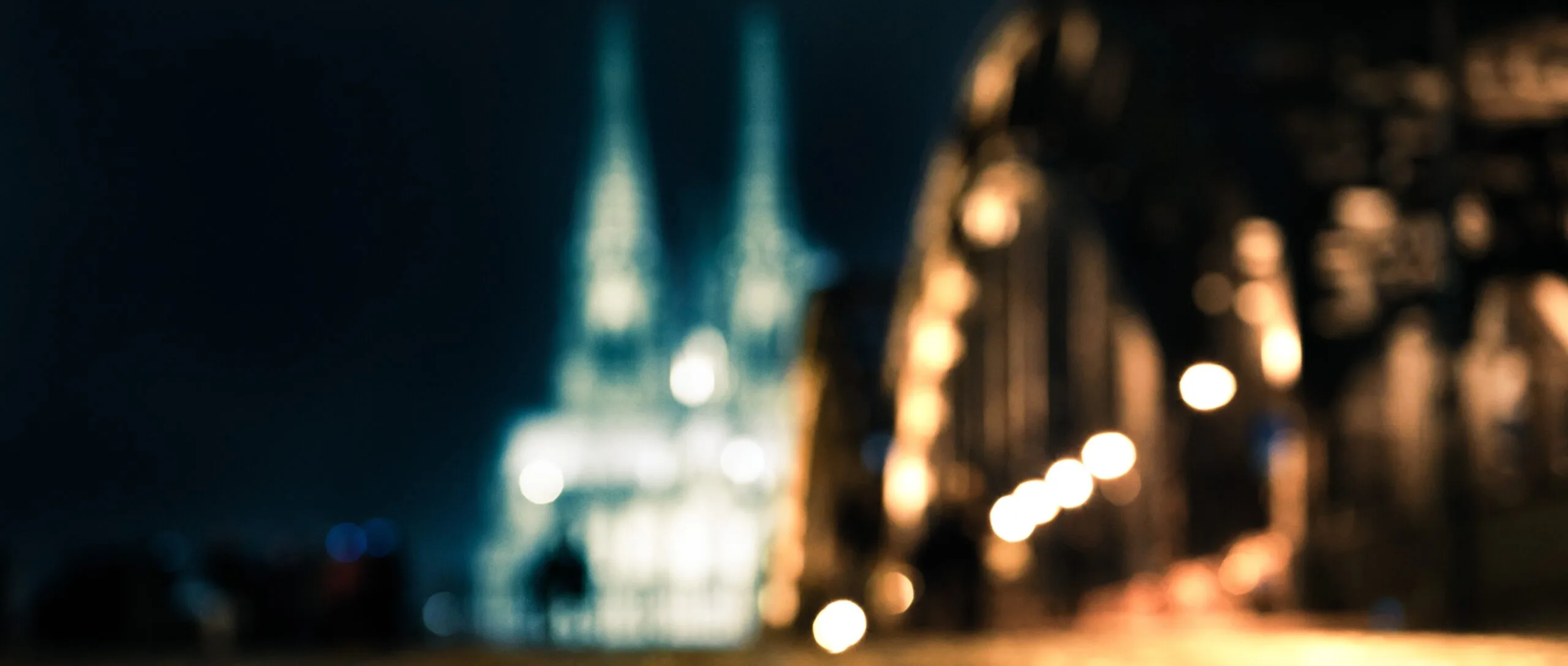 Dom bei Nacht bei der Nachtwächter-Führung Köln
