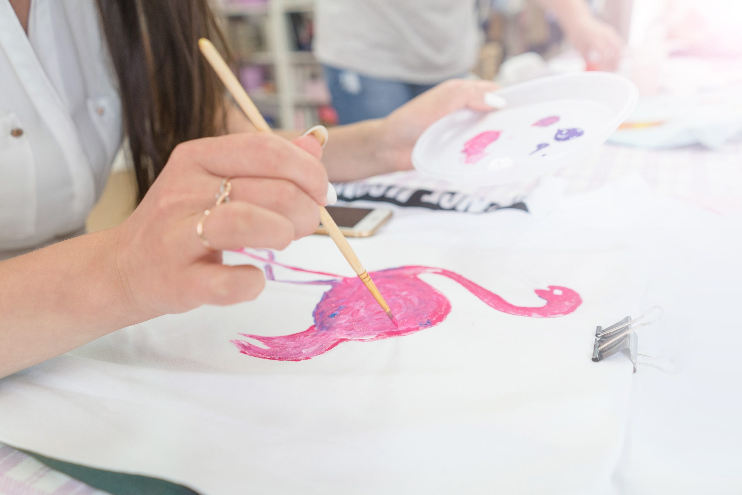 Textil Painting: Spürt die Kreativität und den Teamgeist