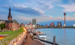 Ansicht von Düsseldorf